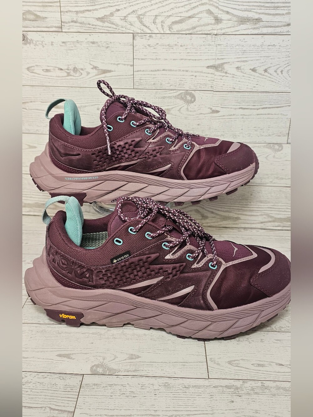 HOKA ONE ONE Women's Anacapa Low GTX Waterproof Hiking Shoes Size 8